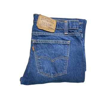 Vintage Levis 305 Jeans, Medium Wash, Orange Tab, Made in USA, Size 38/34 