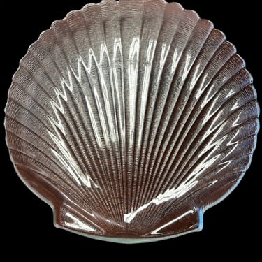 Glass Scallop Shell Dish