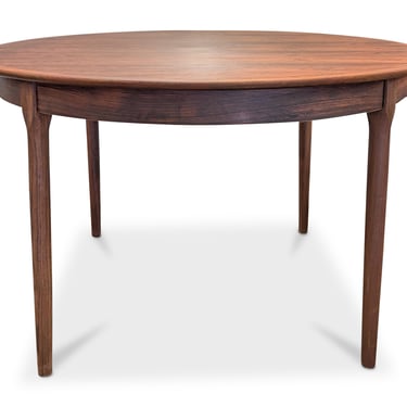 Round Rosewood Table No Leaves - 022511