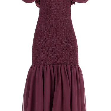 Rotate Chiffon Smock Dress Women