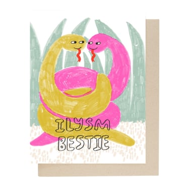 ILYSM Bestie Card
