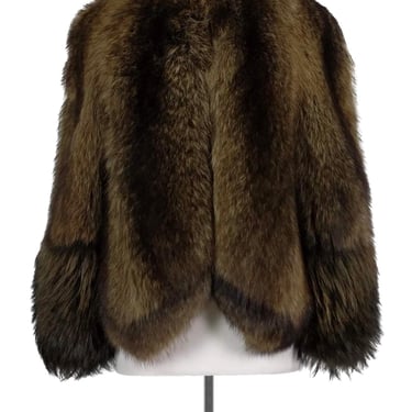 Givenchy - Raccoon Fur Cape Sz 4