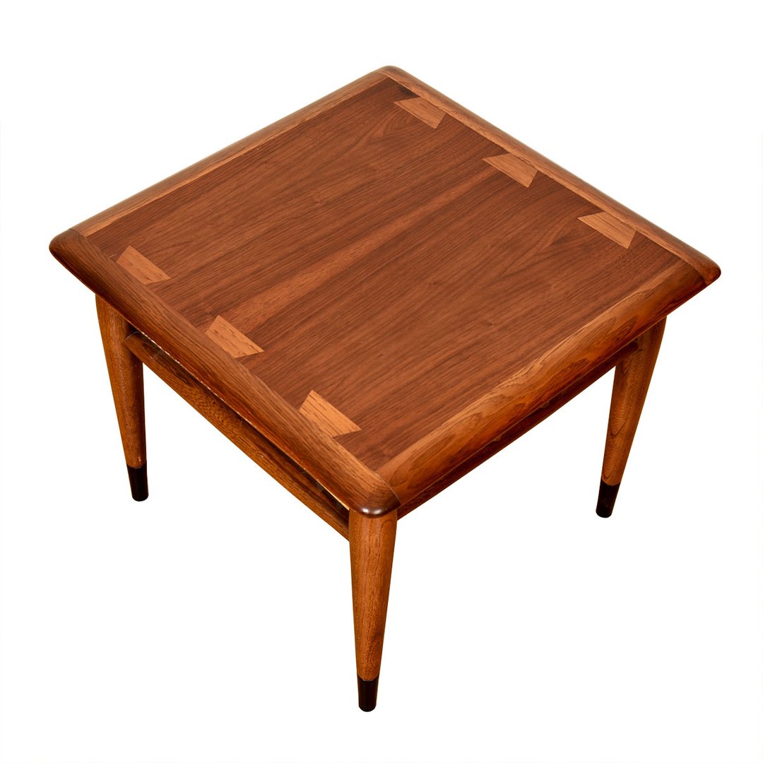 Lane Acclaim 18″ Square MidCentury Modern Accent Coffee Table Modern Mobler Takoma DC