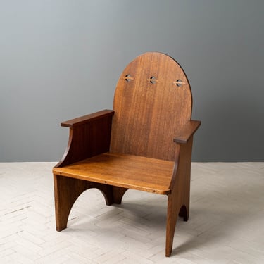 Mahogany Studio Craft Lounge Chair