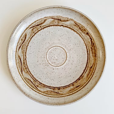 Large Stoneware Serving Plate