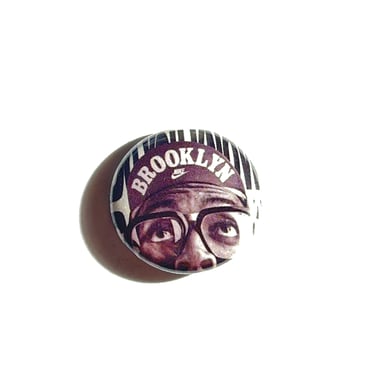 Vintage Spike Lee Pin Brooklyn