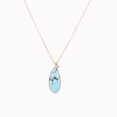 Turquoise Drop Necklace