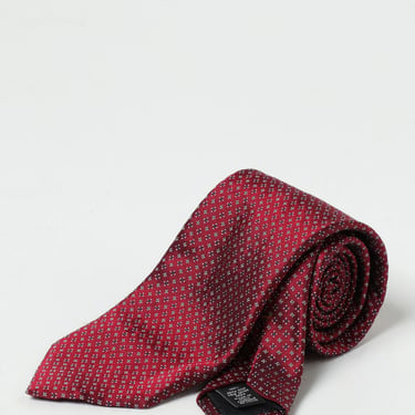 Zegna Tie Men Red Men