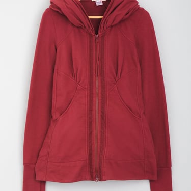 Mid Victorian Hoodie in Pomegranite