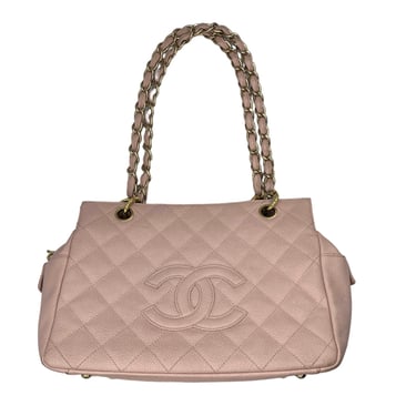 Chanel Authenticated 2002 Pale Pink Petite Timeless Tote