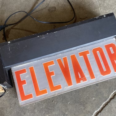 Elevator Light Up Sign