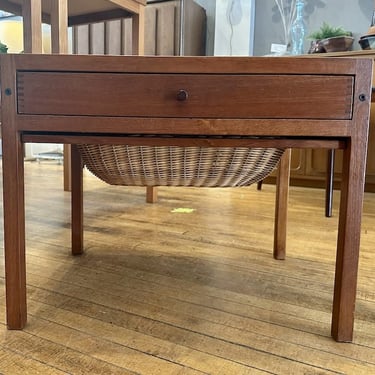 Danish Teak Sewing Stand by Kai Kristiansen