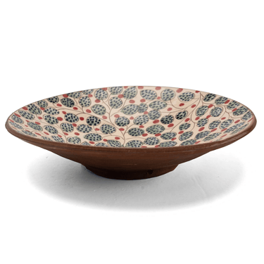 Kiliim | Cherry Serving Ceramic Plate