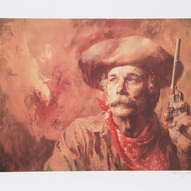 Shannon Stirnweis, Frontier Scout, Lithograph, signed and numbered in pencil 