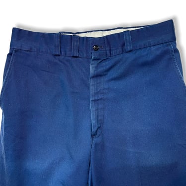 Vintage 1970s JC PENNEY Work Trousers / Pants ~ 34 x 32.5 ~ Work Wear ~ Faded / Worn-In 