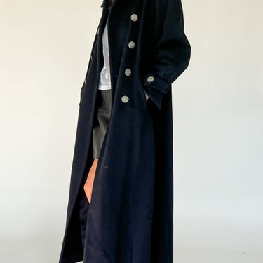 Nina Ricci Black Winter Maxi Coat (L)