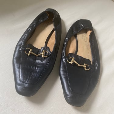 Vintage Gucci Ballet Flat Loafers 