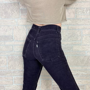 70's Levi's 646 Corduroy Bell Bottom Pants / Size 26 