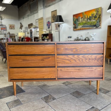 Mid Century Lowboy Dresser by College Furniture