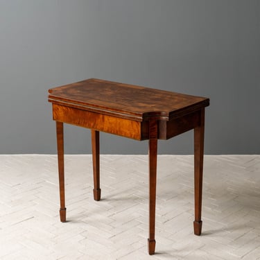 Antique George III Mahogany Card Table