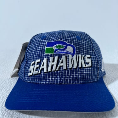 Vintage Seattle Seahawks Proline Logo Athletic Snapback Hat Deadstock