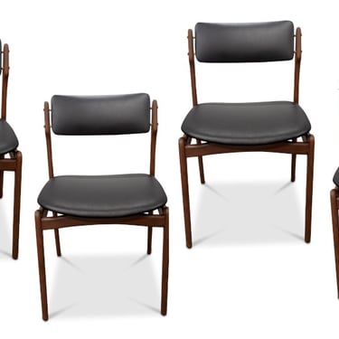 6 Erik Buch Teak Chairs