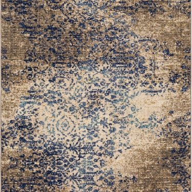 Karastan Rugs Nirvana Indigo Blue 8' x 11' Area Rug FFE258-94