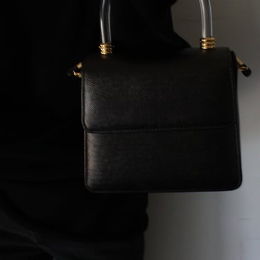 Amazing Vintage Espresso Textured Hand Bag