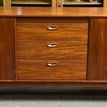 Item #AB170R Mid Century Walnut Credenza by Younger c.1960