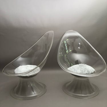 Pair of "Lily Chairs" Designed by Erwine & Estelle Laverne
