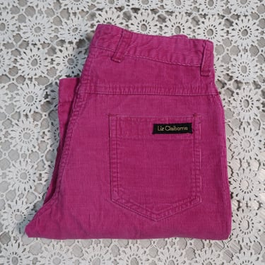 Vintage Liz Claireborne Pink Corduroy Pants