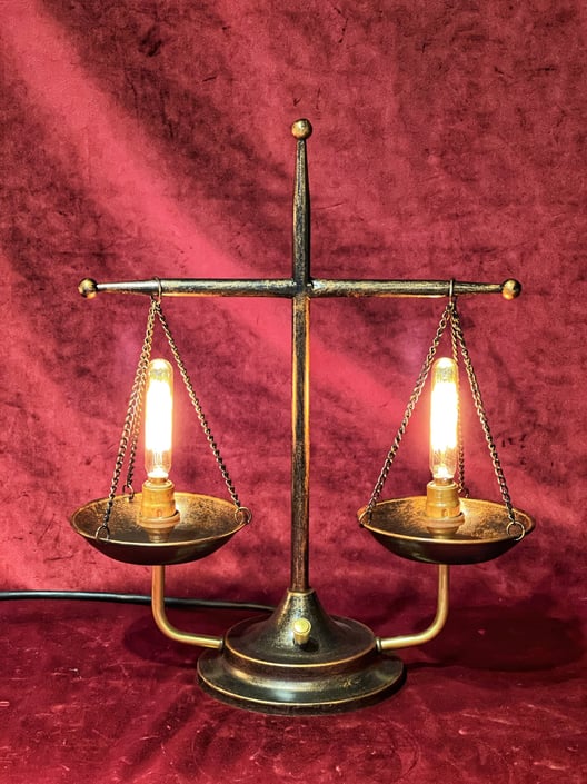 Dr. White's Illuminated Scales of Justice II 