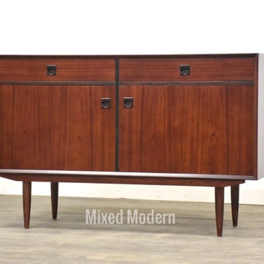 Danish Modern Rosewood Sideboard Credenza 