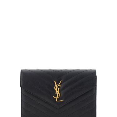 Saint Laurent Women Wallet With Chain