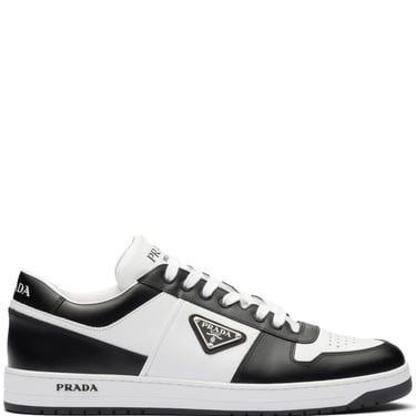 Prada Men Downtown Leather Sneakers