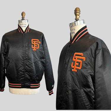 GO Giants GO! Vintage 90's Y2K San Francisco Giants MLB Jacket | 1990s Y2K Baseball Starter Jacket | Size Large 