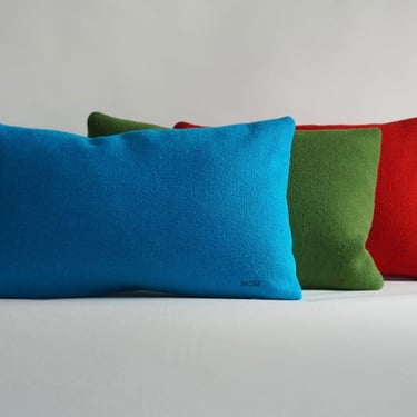 The MOM Lumbar Pillow in Maharam Hallingdal 