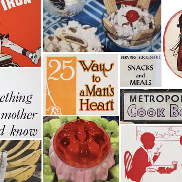 RARE! 1920s-1930s Set of 10 Cookbooklets | Antique Promotional Mini Cookbooks | A1 Sauce, Nestles, Royal Gelatin, Pennsylvania Dutch & More! 