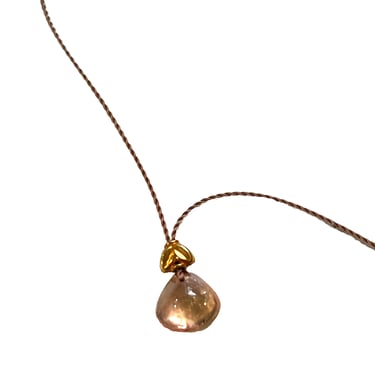 Margaret Solow | 18k tourmaline necklace