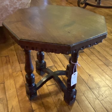 Short Octagonal Side Table