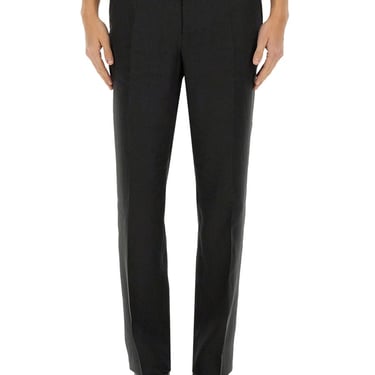 Dolce & Gabbana Men Stretch Linen Tailored Pants