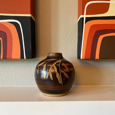 Vintage 1971 Pacific Stoneware Inc. USA Vase 