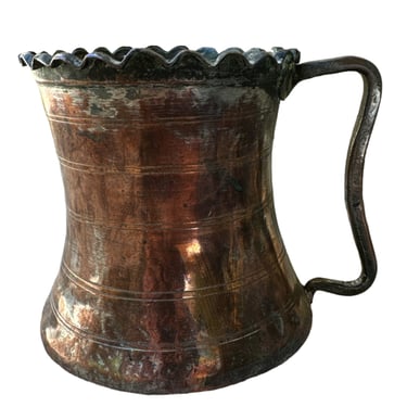 French Copper Mug