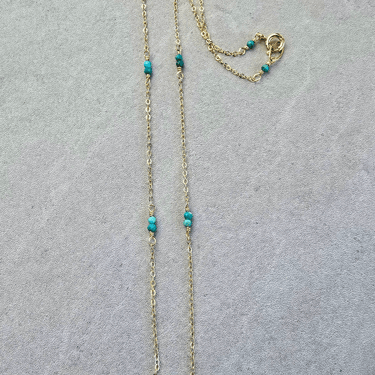 James + Jezebelle | Satellite Necklace | Turquoise