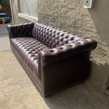 Hancock & Moore Leather Chesterfield
