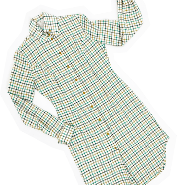 Vivienne Westwood 90s plaid shirt dress