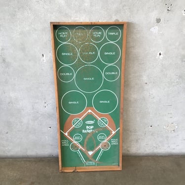 Vintage Bob Baseball Game Board by Remco