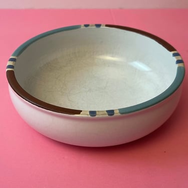 Vintage Dansk Mesa White Sand Coupe Bowl 