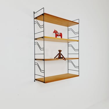 String shelf system by WHB German Ash, 1950s 