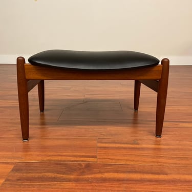 Dux Vintage Mid-Century Teak Ottoman